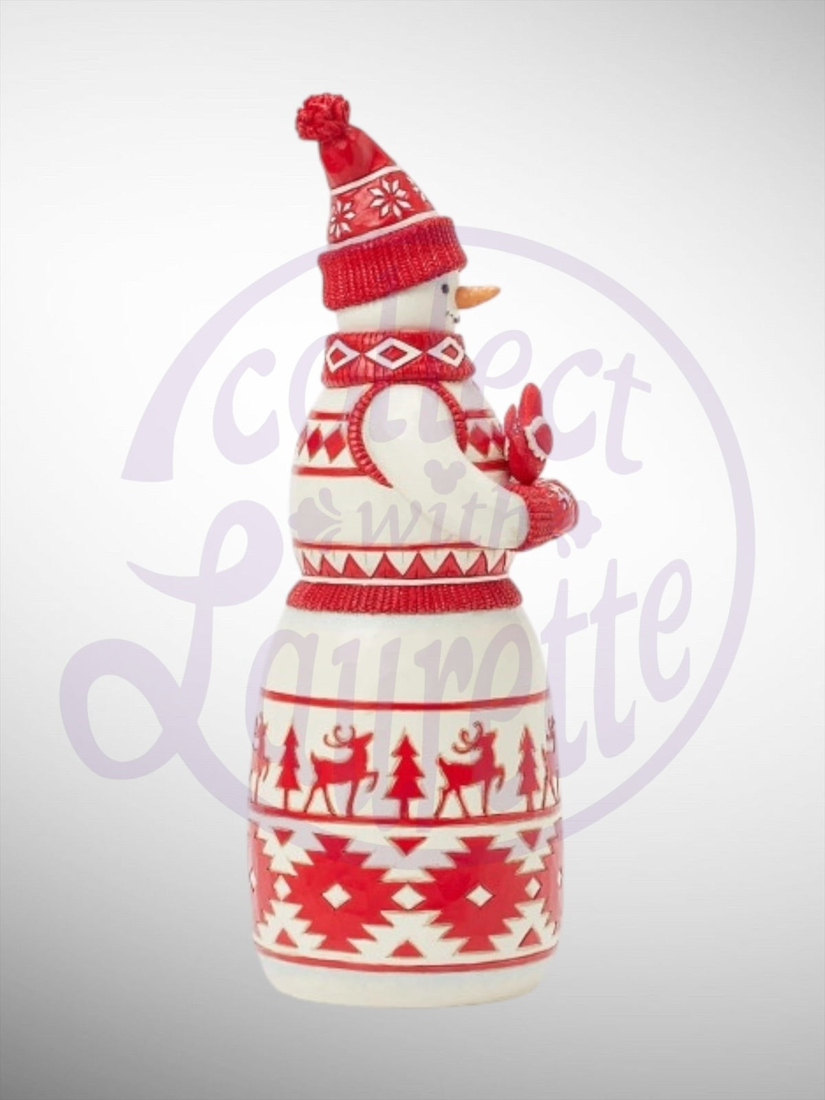 Jim Shore Heartwood Creek - Nordic Noel There's Snow One Like You Snowman Figurine - PREORDER